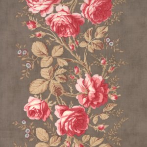 3 Sisters Papillon Fabric - Rose Arbor - Stone (4074 15)
