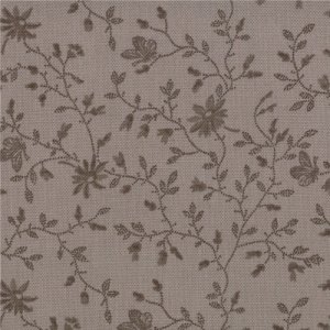 3 Sisters Papillon Fabric - Meandering Ivy - Tonal Stone (4079 15)