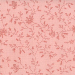 3 Sisters Papillon Fabric - Meandering Ivy - Tonal Blush (4079 24)