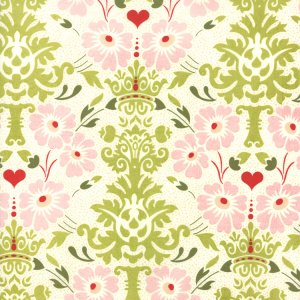 BasicGrey Hello Luscious Fabric - Bouquet - Inviting (30281 11)