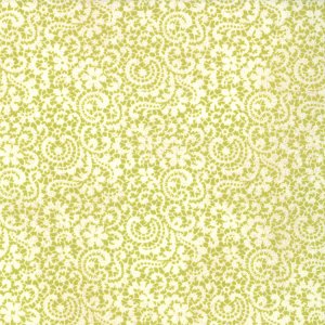 BasicGrey Hello Luscious Fabric - Honeyed - Celery (30286 17)