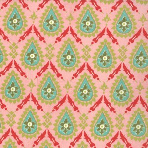 BasicGrey Hello Luscious Fabric - Jalapeno - Bubblegum (30288 12)