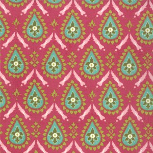 BasicGrey Hello Luscious Fabric - Jalapeno - Raspberry Syrup (30288 14)