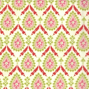 BasicGrey Hello Luscious Fabric - Jalapeno - Inviting (30288 21)