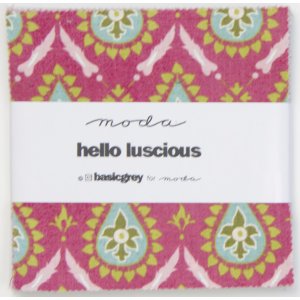 BasicGrey Hello Luscious Precuts Fabric - Charm Pack (Discontinued)