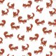 Aneela Hoey A Walk in the Woods - Foxlets - Icing (18521 14) Fabric photo