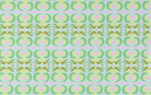 Amy Butler Midwest Modern Fabric - Garden Maze - Sky