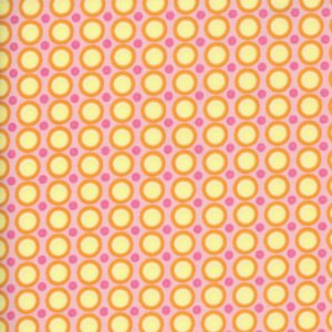 Amy Butler Midwest Modern Fabric - Happy Dots - Pink
