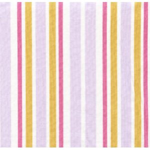 Annette Tatum Little House Fabric - Ice Cream Stripe - Lilac