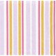 Annette Tatum Little House - Ice Cream Stripe - Lilac Fabric photo