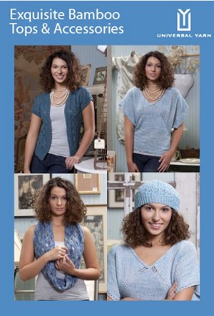 Universal Yarns Pattern Books - Exquisite Bamboo Tops & Accessories