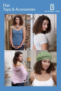 Universal Yarns Pattern Books - Flax Tops and Accessories