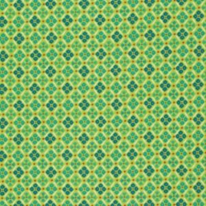 Denyse Schmidt Flea Market Fancy Legacy Collection Fabric - Medallion - Green