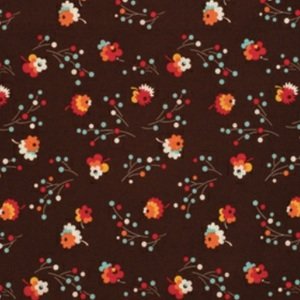 Denyse Schmidt Flea Market Fancy Legacy Collection Fabric - Posie - Brown