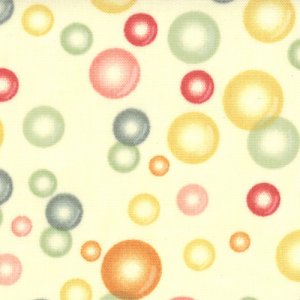 Cosmo Cricket Salt Air Fabric - Tiny Bubbles - Summer (37024 14)