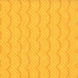 Cosmo Cricket Salt Air Fabric - Waves - Sunshine (37025 14)
