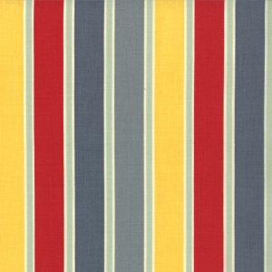 Cosmo Cricket Salt Air Fabric - Deck Chairs - Summer (37027 15)