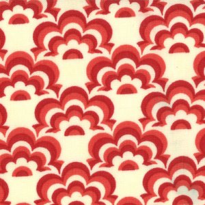 Cosmo Cricket Salt Air Fabric - Half Shell - Coral (37028 14)