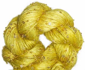 Artyarns Beaded Mohair and Sequins Yarn - 924 w/Gold
