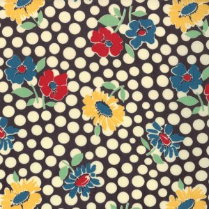 American Jane School Days Fabric - Recess - Graphite (21612 19)