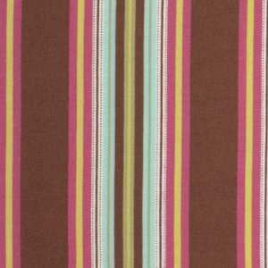 Amy Butler Gypsy Caravan Fabric - Hammock Stripe - Mocha