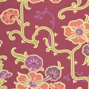 Amy Butler Gypsy Caravan Fabric - Velvet Vine - Grape