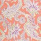 Amy Butler Gypsy Caravan - Turkish Paisley - Nectarine Fabric photo