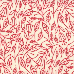 Lucie Summers Summersville Fabric - Fall - London Bus Red (31703 12)