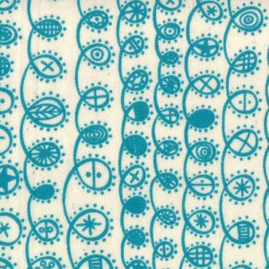 Lucie Summers Summersville Fabric - Twist - Seafoam (31705 14)