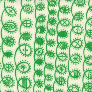 Lucie Summers Summersville Fabric - Twist - Leaf (31705 15)