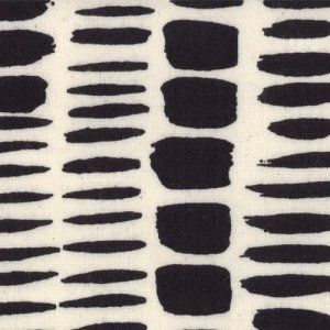 Lucie Summers Summersville Fabric - Brush Strokes - Coal (31706 11)
