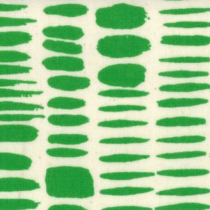 Lucie Summers Summersville Fabric - Brush Strokes - Leaf (31706 15)