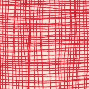 Lucie Summers Summersville Fabric - Weave - London Bus Red (31707 12)