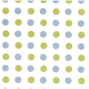 Sweetwater Make Life Canvas Fabric - Blue Dots (54920 13)