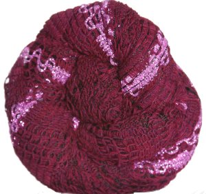 Berroco Lacey Metallic Yarn - 8331 Sangria