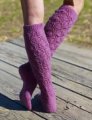 Imperial Yarn - Snowflake Lace Knee Highs Patterns photo
