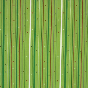 Valori Wells Wrenly Christmas Fabric - Boho Stripe - Pine