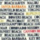 Sweetwater Lucy's Crab Shack - Beach Town - Deep Sea (5488 11) Fabric photo