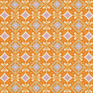 Dena Designs Pretty Little Things Fabric - Gracie - Orange