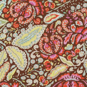 Dena Designs Pretty Little Things Fabric - Jocelyn - Brown