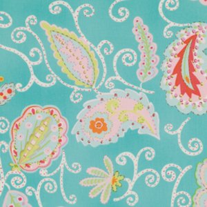 Dena Designs Pretty Little Things Fabric - Madeleine - Teal