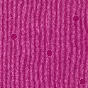 Denyse Schmidt Chicopee Fabric - Ladder Dot - Fuchsia