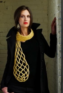 Imperial Yarn Patterns - Honeycomb Scarf Pattern