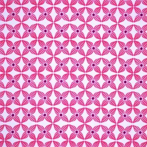 Ty Pennington Impressions Fabric - Petals - Flamingo