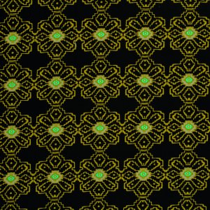 Ty Pennington Impressions Fabric - Collision - Black