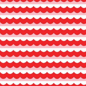 Cloud 9 Fabrics Seven Seas Fabric - High Seas - Red