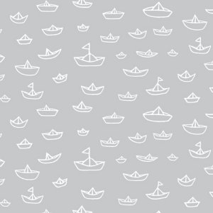 Cloud 9 Fabrics Seven Seas Fabric - The Fleet - Gray