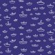 Cloud 9 Fabrics Seven Seas - The Fleet - Navy Fabric photo