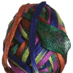 Knitting Fever Flounce Yarn - 34 Yellow, Green, Pink