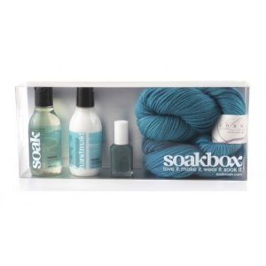 Soakbox - Aquae (Lace Kelly) Fingerless Mitts (Discontinued)